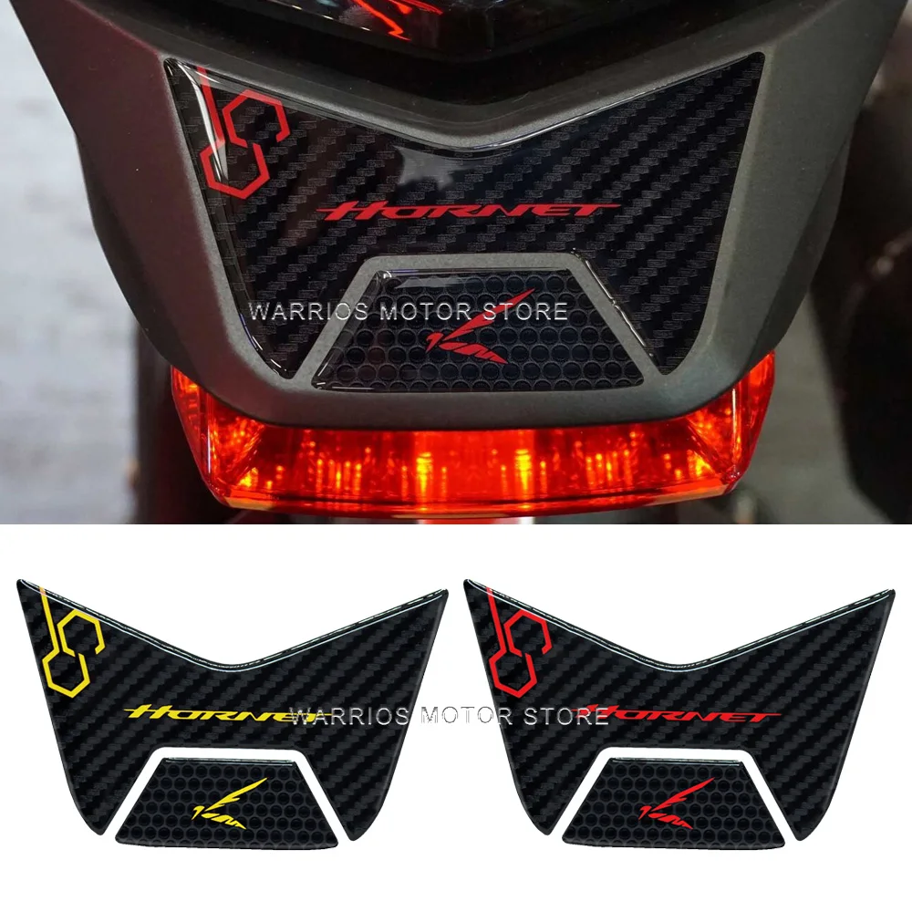 For Honda CB750 Hornet 2023 Motorcycle 3D Resin Sticker Tail Protector