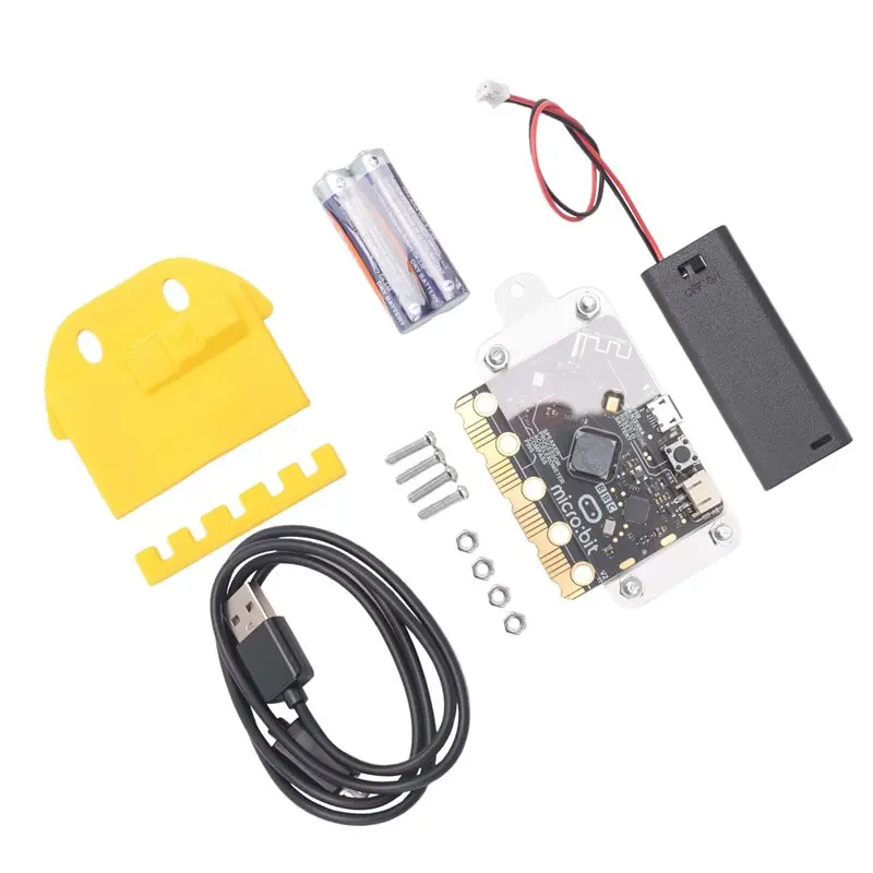 BBC Microbit Go Start Kit Micro:Bit BBC Programmable Learning Development Board With Protective Case For DIY Projects