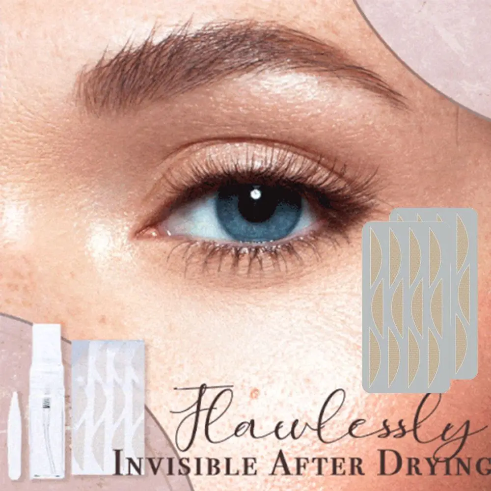 二重まぶたリフトテープ、目に見えないリフティングステッカー、スティック、新