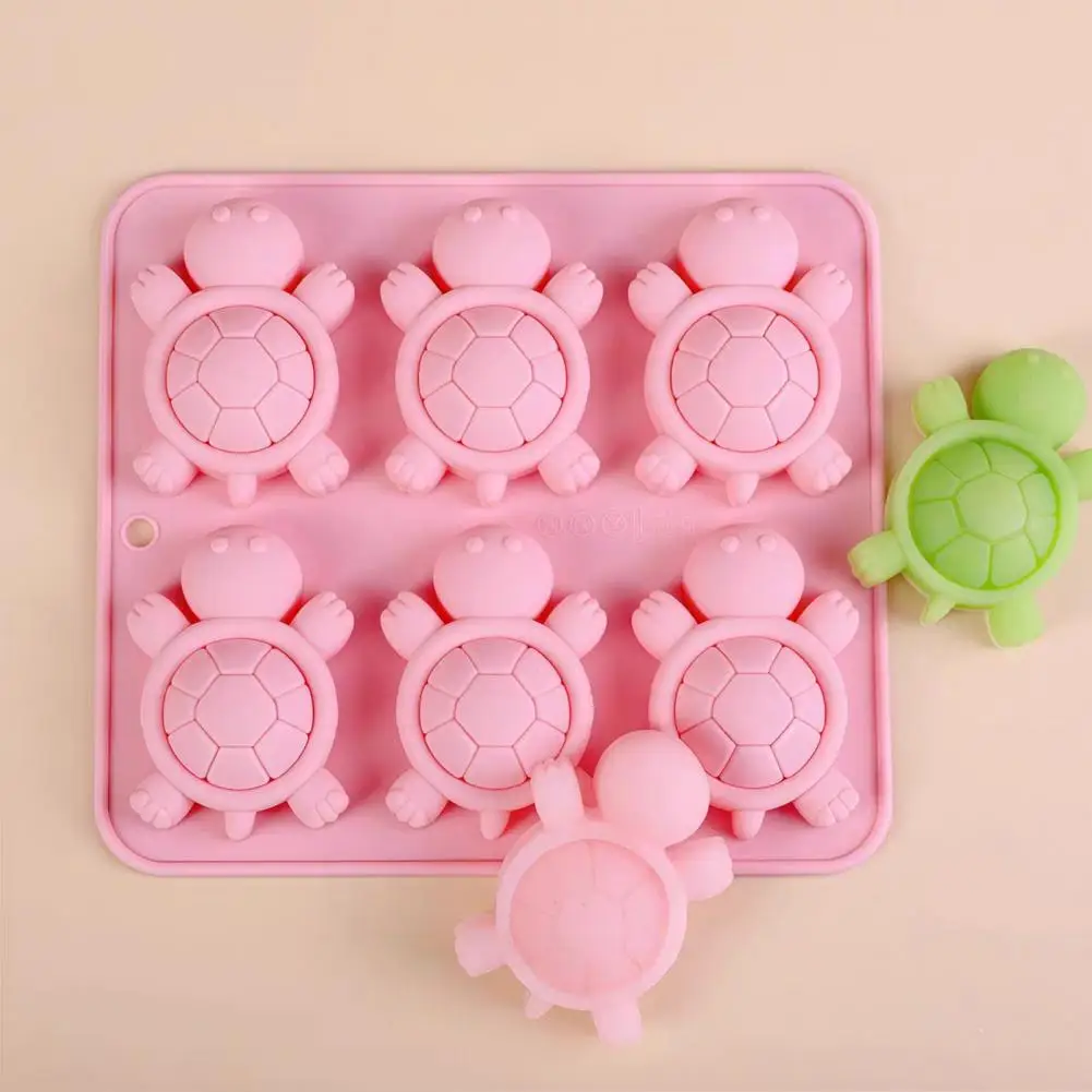 Diy Chocolate Making Kit Cute Turtle-shaped Mold 36-cavity Turtle Silicone Mold for Ice Cubes Soap Making Chocolate for Jelly