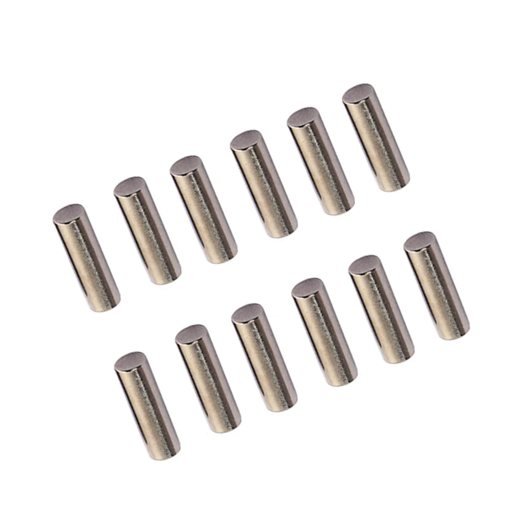 

60Pcs Sturdy Glossy Metal Pole Slugs 5mm Diameter for Electric Guitar Bass Humbucker Pickups Pole Slug Humbucker Slugs