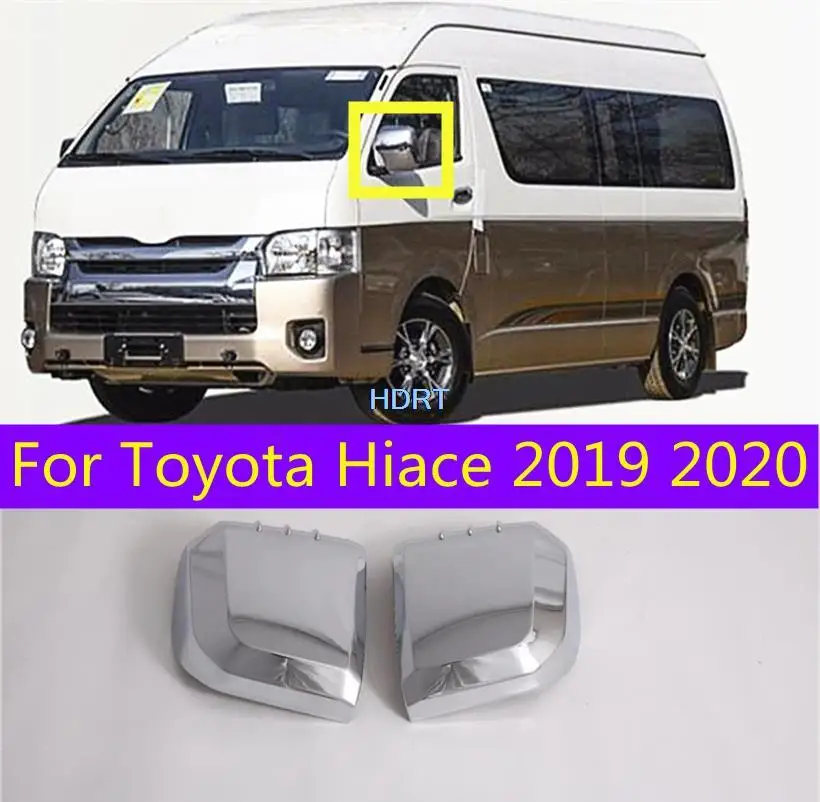 

Накладка на боковое зеркало заднего вида из углеродного волокна для Toyota Hiace 2019 2020