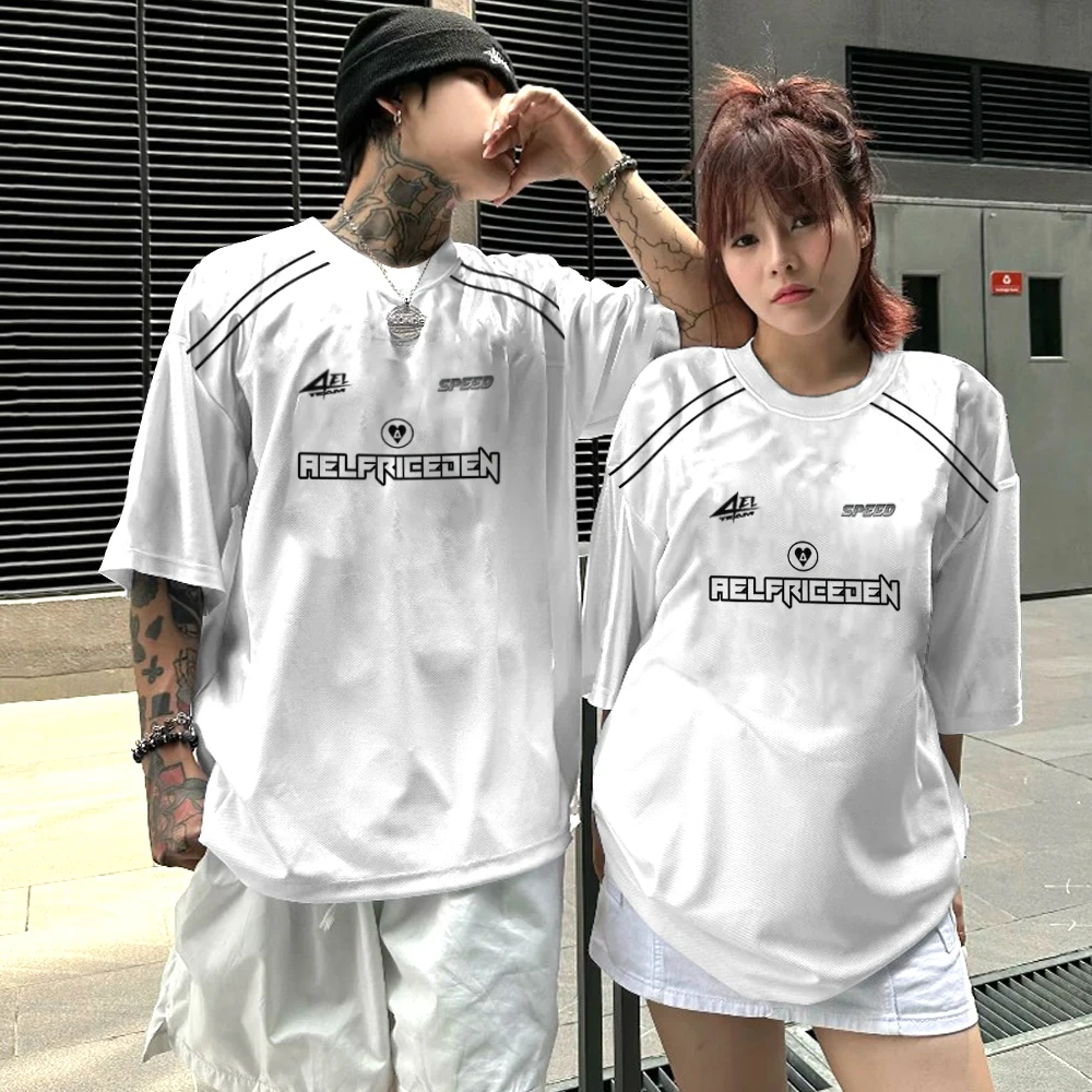 男性用3DストライププリントTシャツ,半袖トップス,特大,カジュアル,ファッショナブル,2024