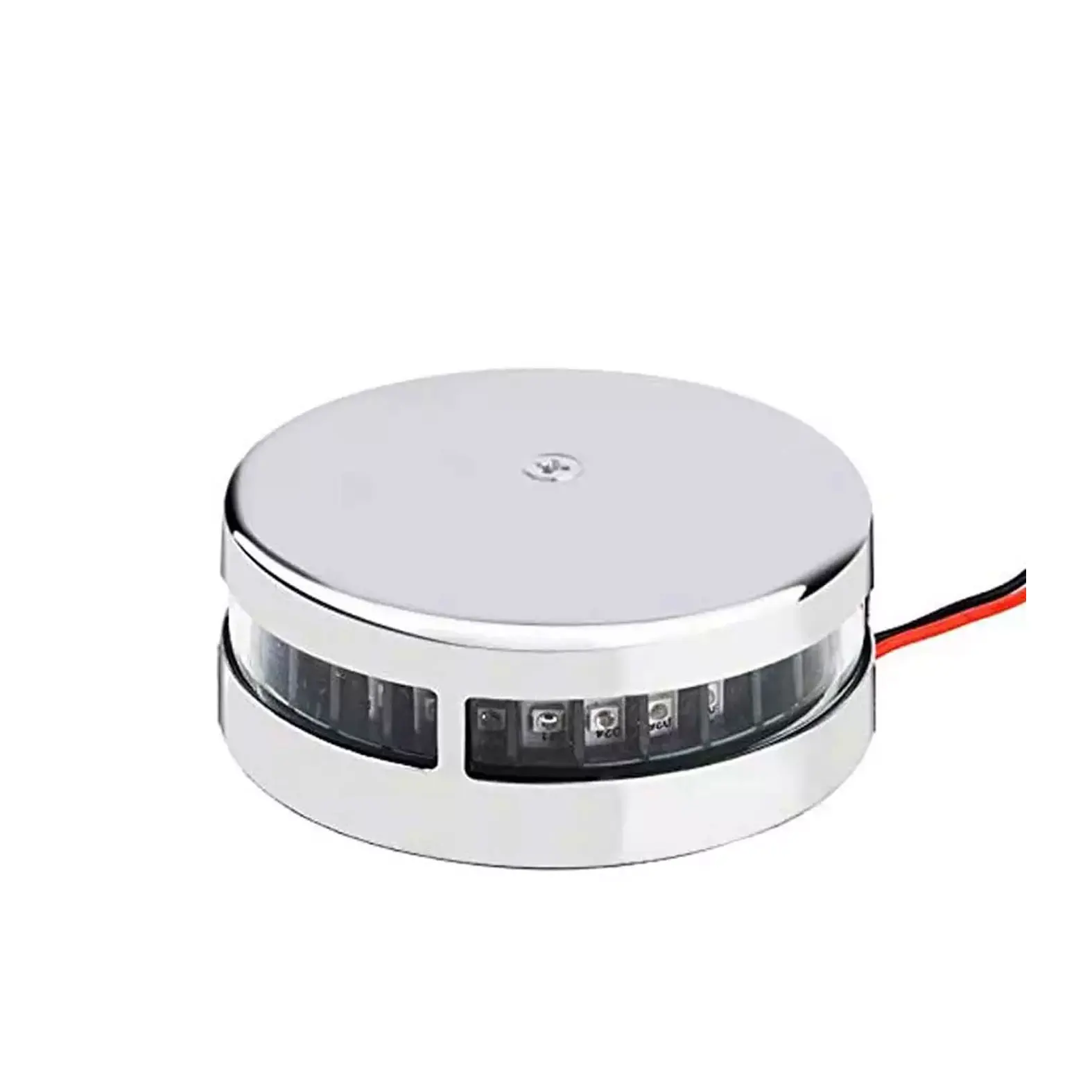 

STLF HANSE MARINE Deck Mount Stainless Steel Bi-Color Bow Light Red and Green LED for Boat