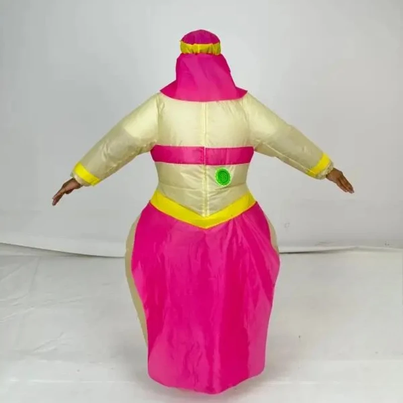

New Masked Dancers Inflatable Costumes Carnival Fun Dancers Jumpsuit Inflatables Pants Dress Up Halloween Cosplay Party Props
