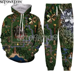 Heroes-of-might-and-magic-3 men/women New fashion cool 3D print fashion hoodies/sweatshirt/pants/Tracksuit dropshipping