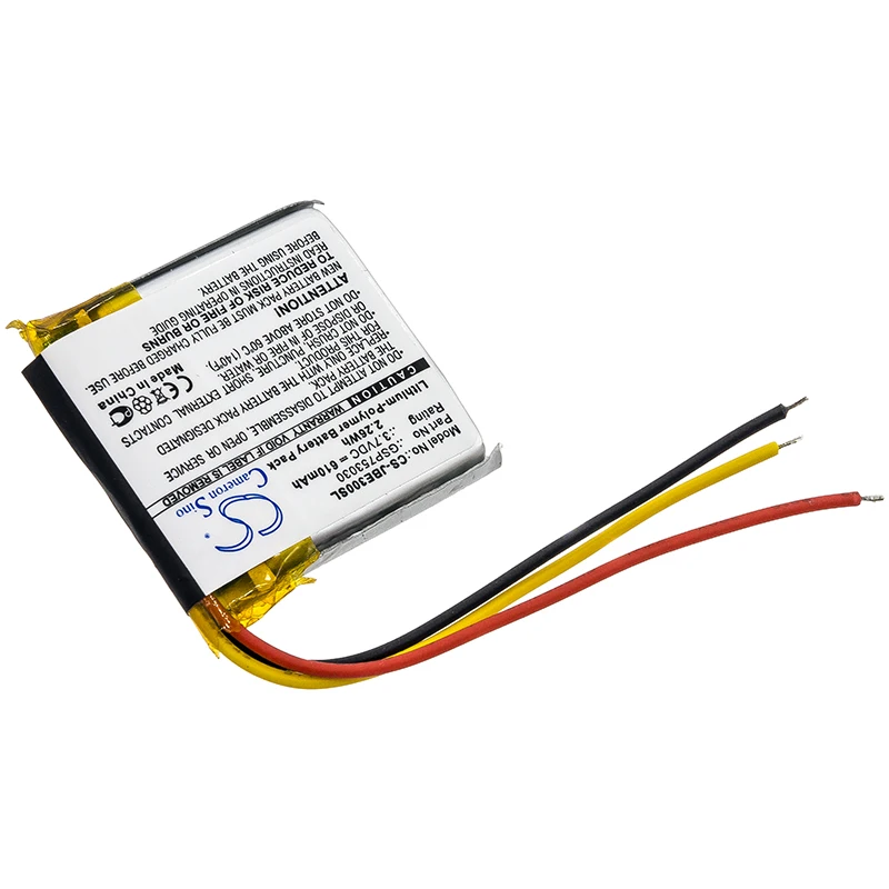 Batterie de remplacement CS pour JBL, E45BT, E55BT, Cloest Elite 300, Cloest Elite E45BT, Cloest Elite E55BT, Live 650BT NC
