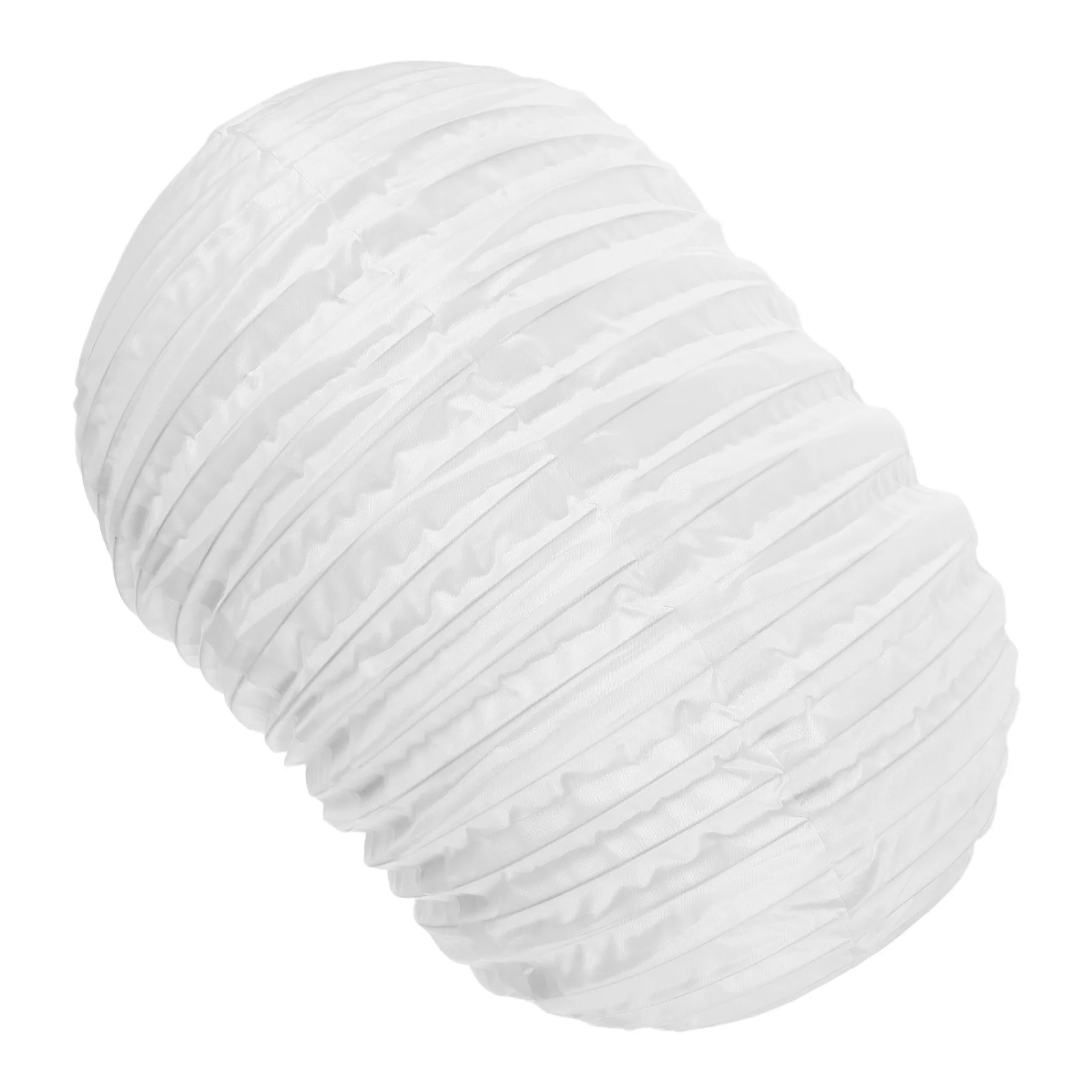 

1pcs European Style White Paper Lamp Shade Foldable Rice Pendant Ceiling Light Cover For Bedroom Living Room Hotel Wedding Decor