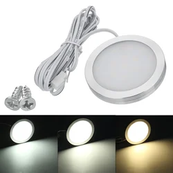 1/2PCS 12V LED Car Round Ceiling Dome Roof Light Interior Light Lamp For VW T4 T5 Camper Van Caravan Motorhome Boat RV Van