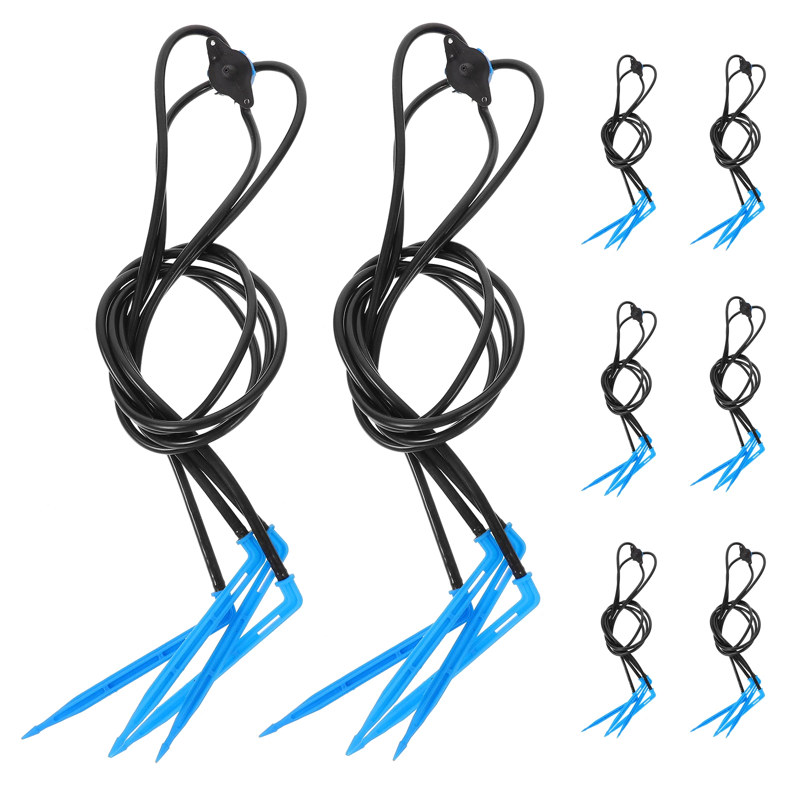 10pcs Pressure Compensated Nozzle Durable Connector Irrigation Spray Gardening Planting Agriculture Lawn Park Flower