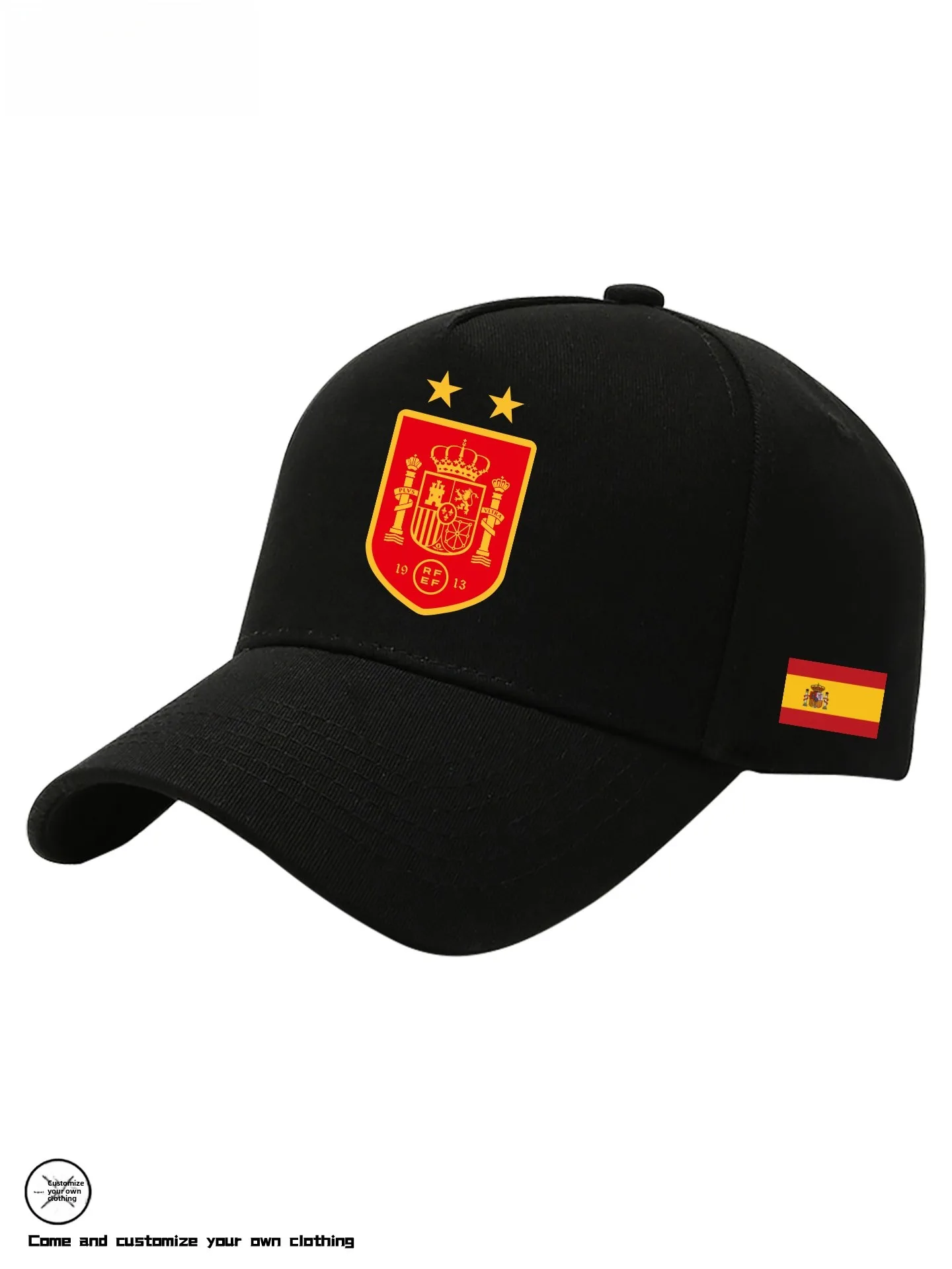   2 Star Commemorative Baseball Cap UV Protection Versatile Summer Outdoor Casual Cotton Unisex Hat