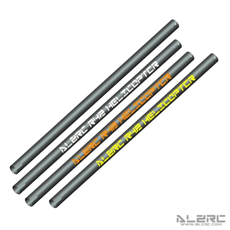 alzrc-r42-tubo-de-escape-branco-r42-04-Φ20x475mm-modelo-de-aeronave-helicoptero-peca-sobressalente