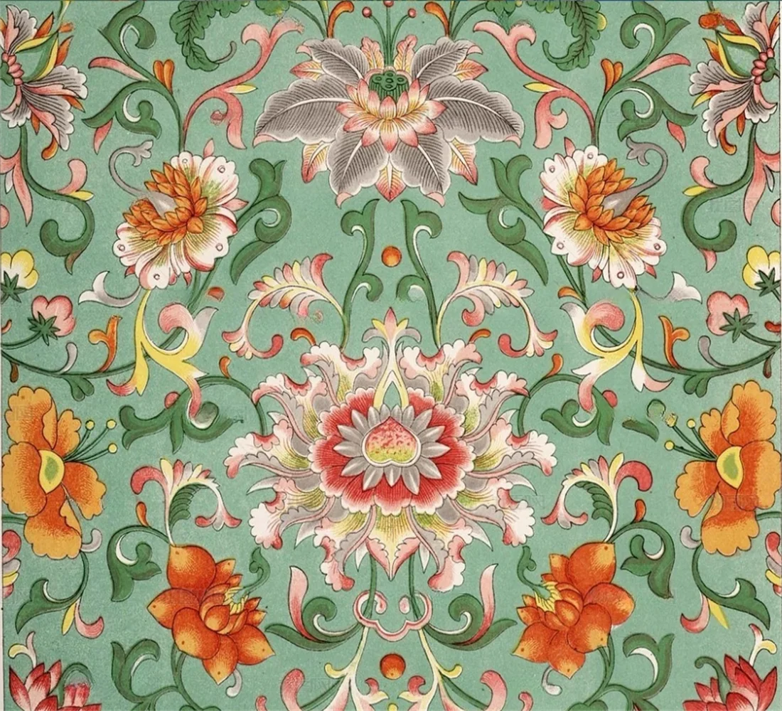 Customized Size Mural American Countryside Flowers Flat Decoration Painting Rose Rainforest Plants Leaves Tapestry 3d wallpaper