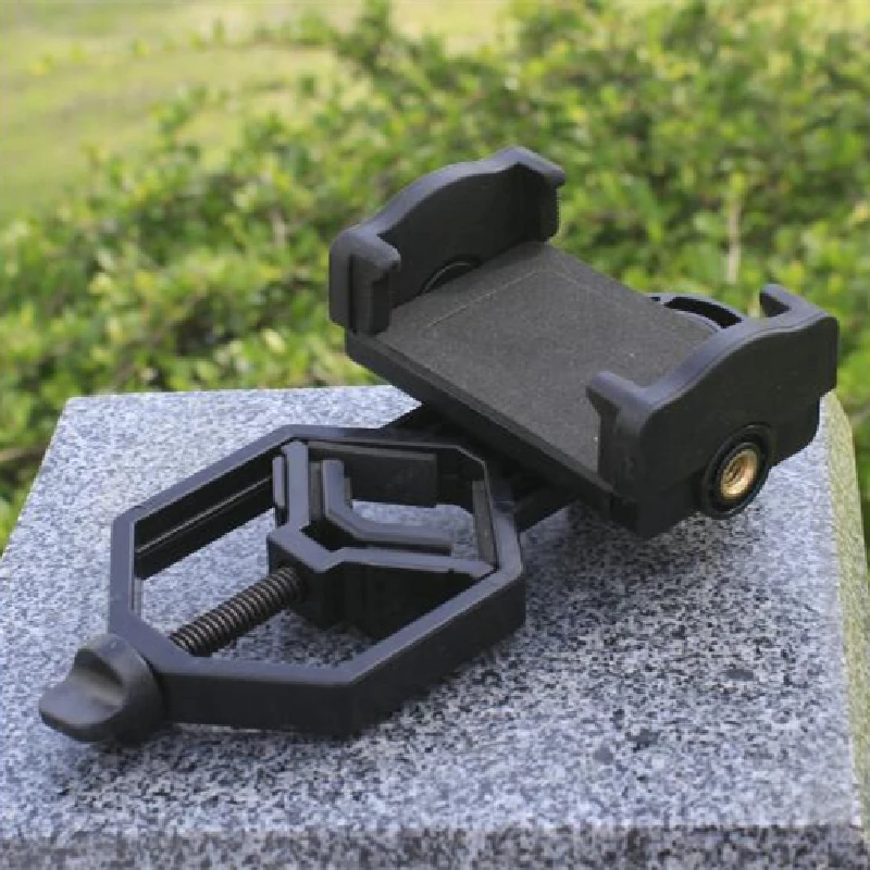 Agnicy Telescope Microscope Connected to Mobile Phone Photography Stand Bracket 5.5cm-10cm Range