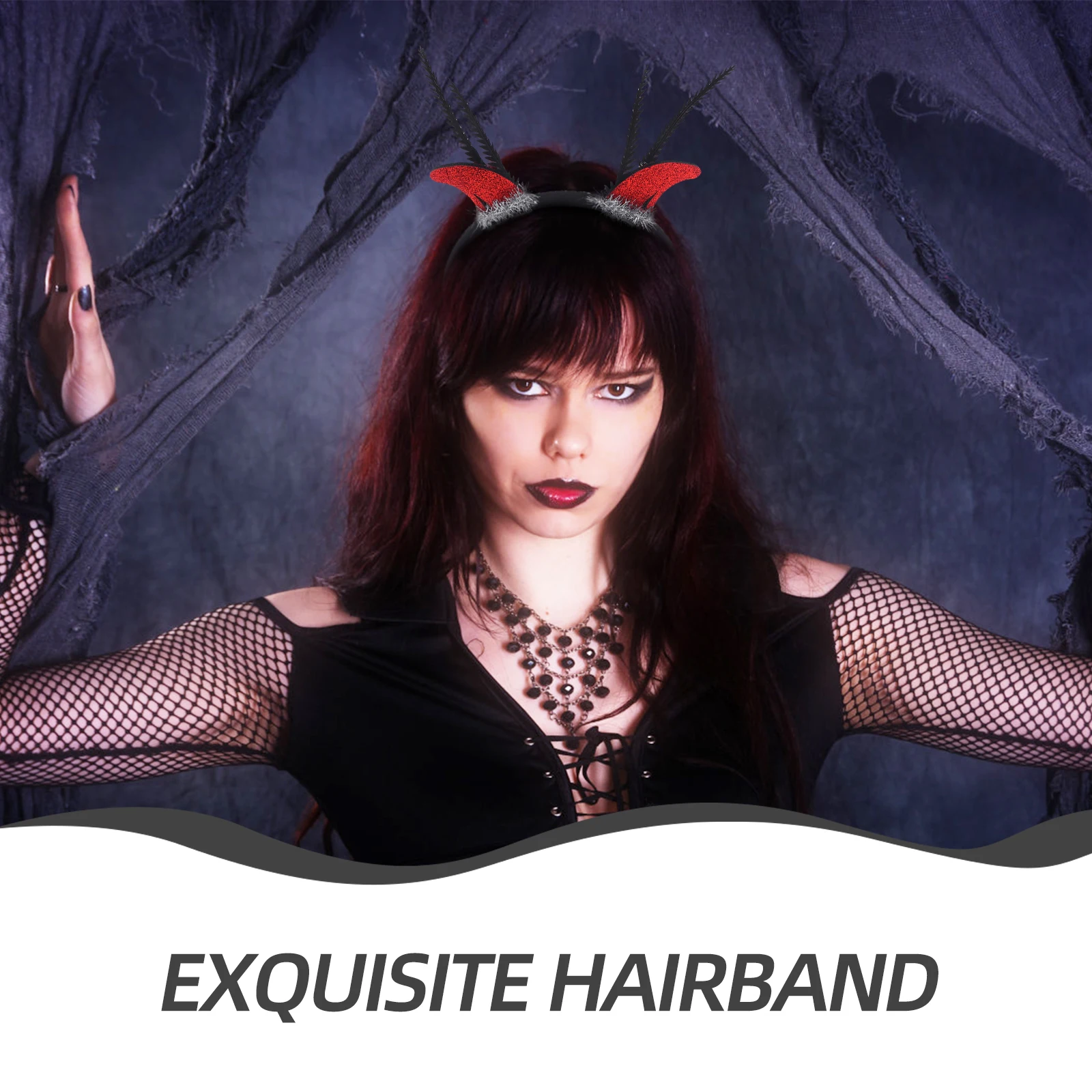 

Halloween Style Headband Unique Fabric Hair Hoop Party Cosplay Accessories Costume Festival Decor Performance Prop