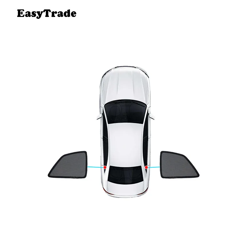 

Accessories For Car Rear Small Triangular Windows Sun Shade Mesh Curtain Sun Visor Sunscreen Insulation UV Block