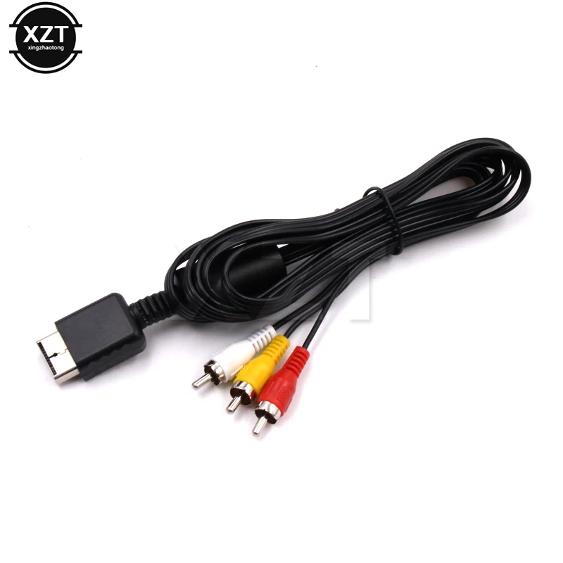 Multi Component Games Audio Video AV Cable to RCA for SONY PS2 PS3 PlayStation SYSTEM Cable Console TV Game Computer Accessories