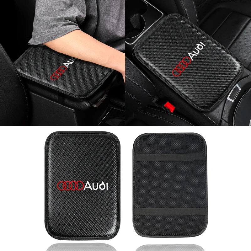 Car Style Car Armrest Cushion Cover Car Center Console Armrest Box Cushion Suitable For Audi A3 A4 A5 A6 A7 B5 B6 C5 C6 8p 8v 8l