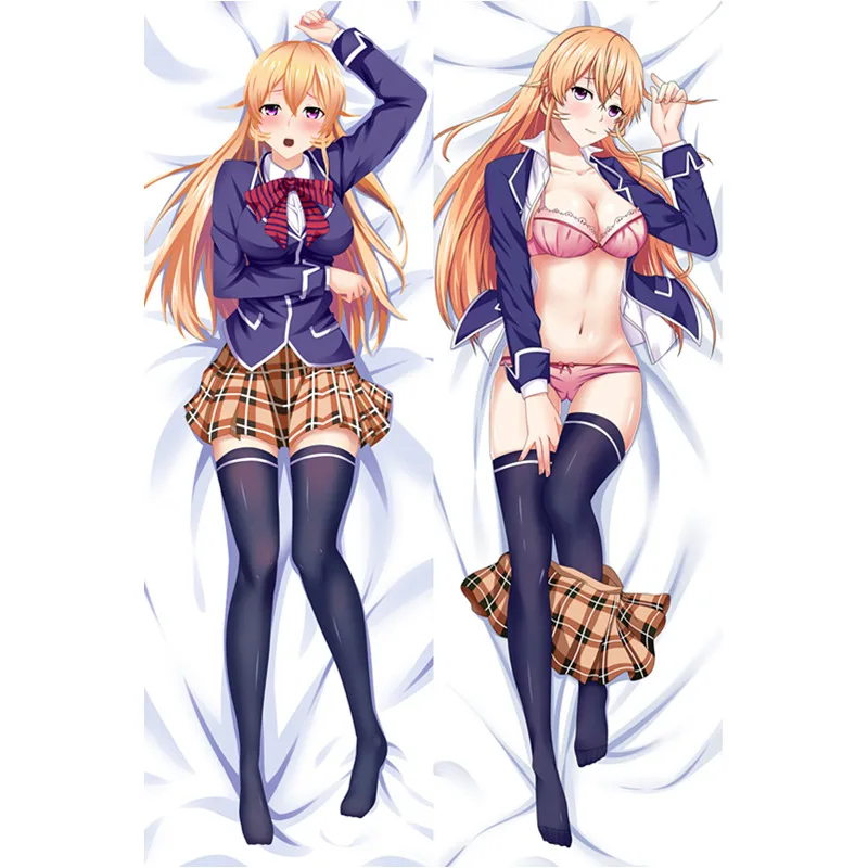 جديد مثير أنيمي Shokugeki لا سوما Dakimakura حالة ناكيري إيرينا الجسم المعانقة وسادة اثنين الجانب وسادة يغطي أوتاكو غير خاضعة للرقابة 18 #5