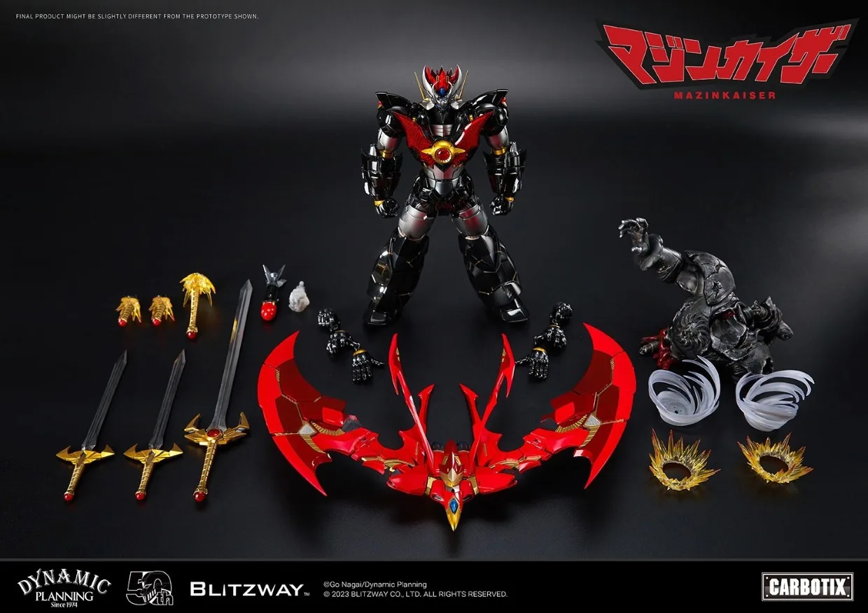Em estoque original BLITZWAY BW-CA-10901 Mazinkaiser terminado móvel mecha figura de ação modelo brinquedo presente coleção ornamentos