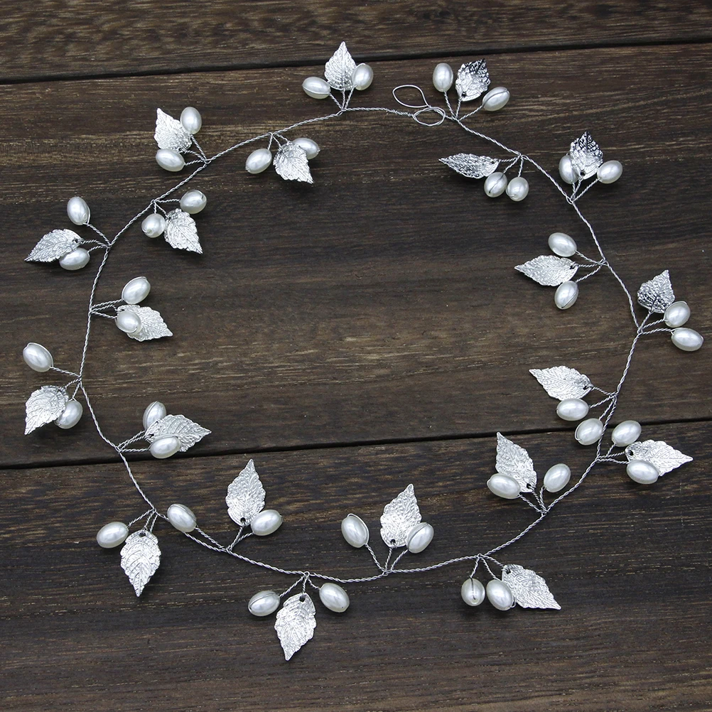 

Pearl B Bridal Headdress Wedding Headb Bridesmaid Korean Alloy Hair Wreath Lightweight Comfortable Party Accessories Hair Care