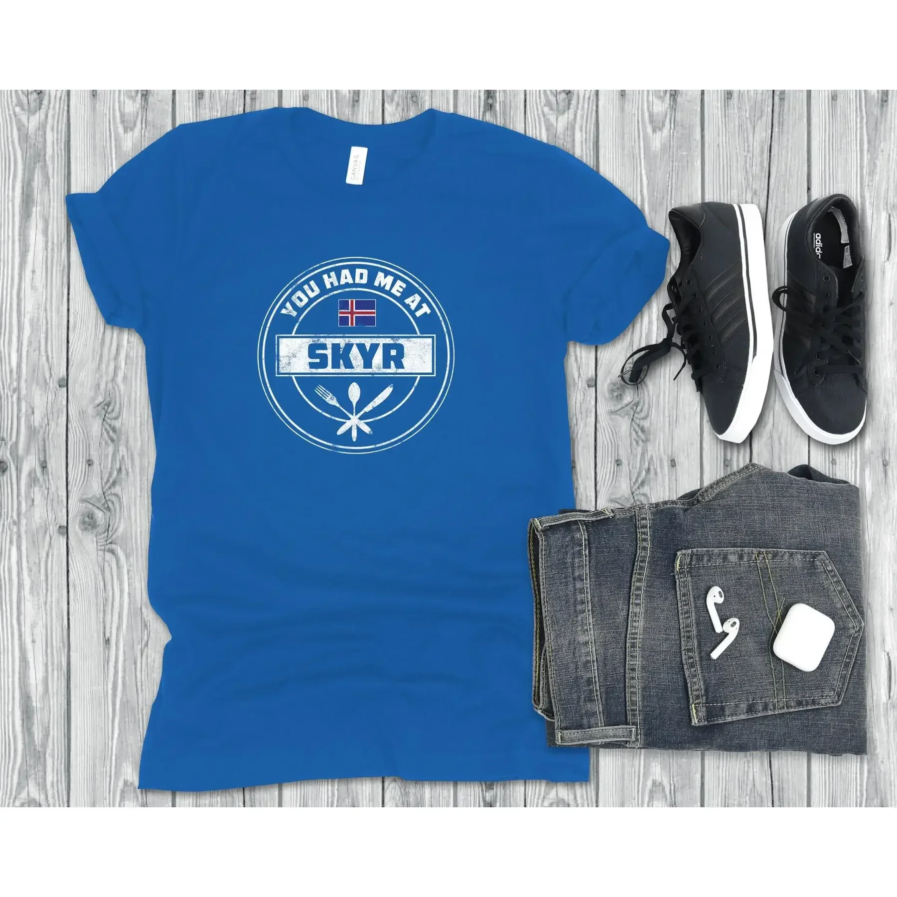 You Had Me At Skyr funny Icelandic shirt for lover Iceland tourisT T man