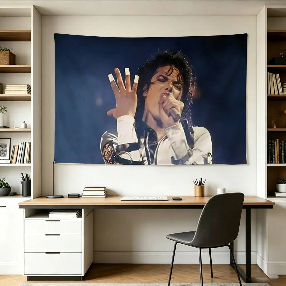 S-Singer M-Michael J-Jackson   Flags Wall Hanging Background Art Banner for Bedroom Home Outdoor Decor