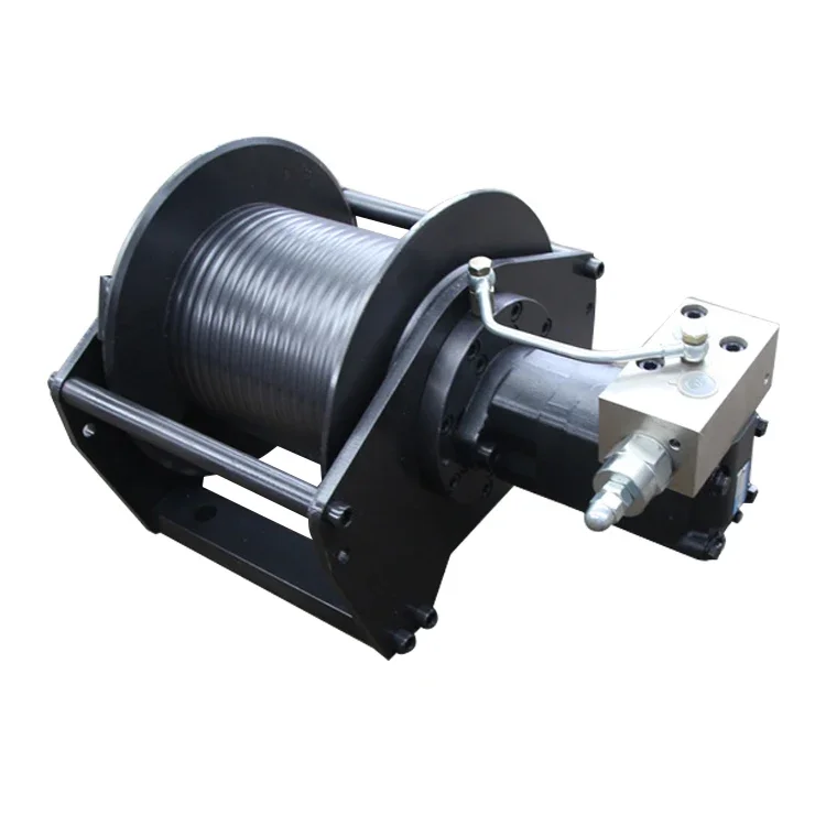 china factory IYJ 050G Series wire rope Hydraulic Winches for Boat Marine Truck Wrecker Crane Trailer