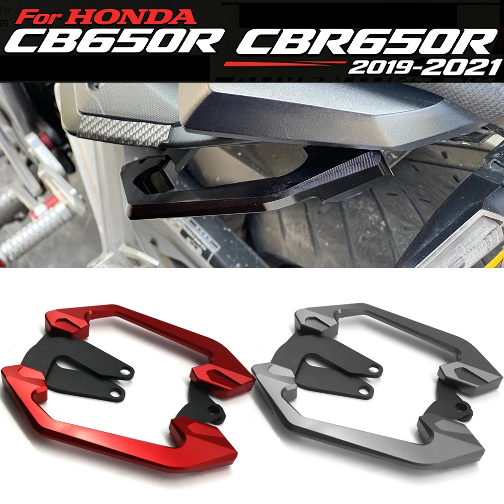 

CB CBR 650R Motorcycle Passenger Pillion Rear Seat Handle Grab Bar Hand Rail FOR HONDA CB650R CBR650R 2019 2020 2021