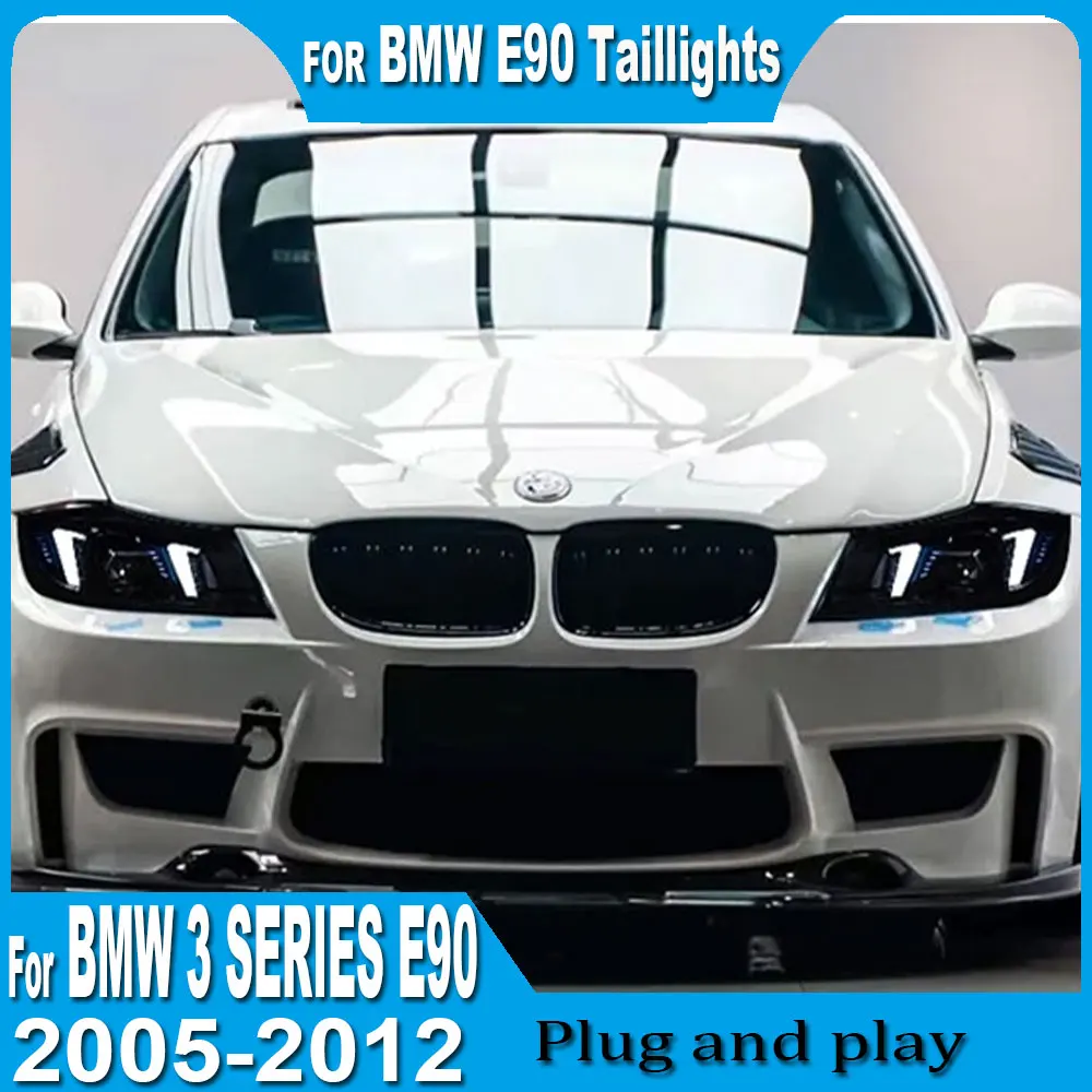 Car headlight Styling for BMW E90 Headlights 2005-2012 320i 318i 323i 325i E90 LED Headlight DRL Hid Bi Xenon Beam Accessories