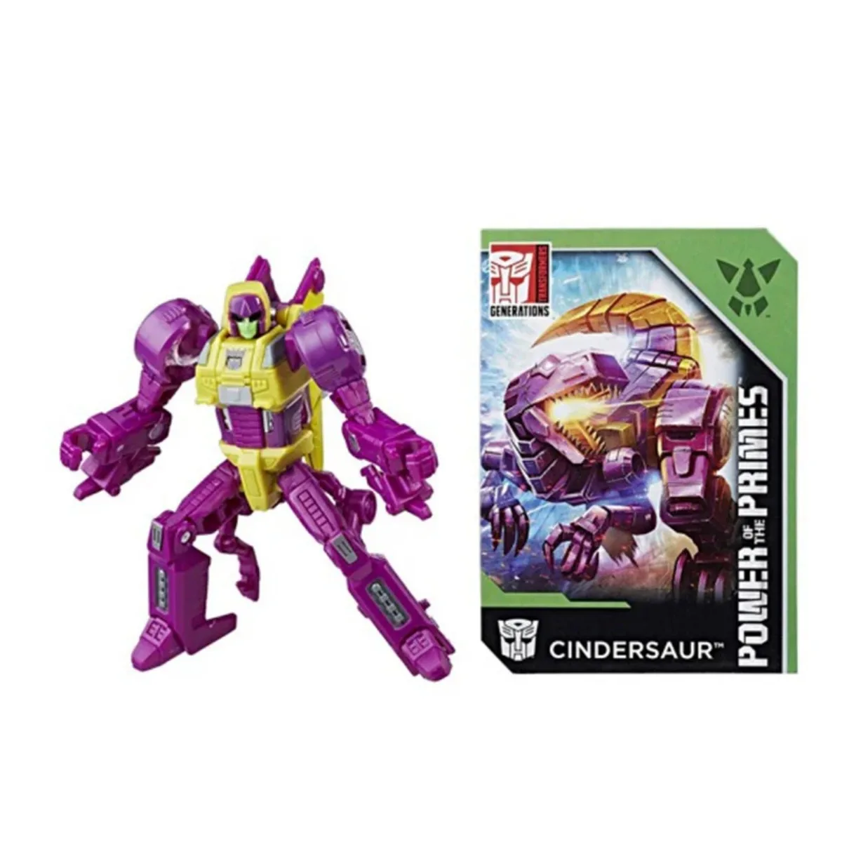 【Disponibile】Hasbro Transformers Power of The Primes Cindersaur 10Cm Legends Class Action Figure Model Toys Robot da collezione