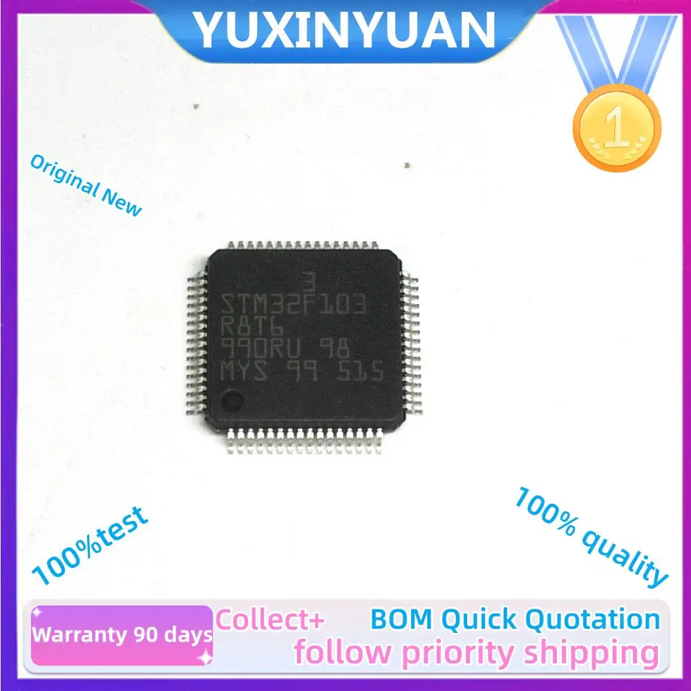 10PCs/Lot Brand New Original STM32F103C6T6A C8T6 RFT6 RGT6 RBT6 CBT6 RET6 RDT6 RCT6 LQFP64 IC CHip  IN STOCK,100%Test