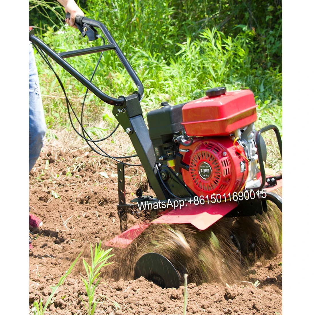 Imagem -05 - Máquina de Amaragem Afrouxamento Doméstico Micro-rebento Pequeno Multifuncional Rebento Rotativo Weeder Gasolina Agrícola Novo