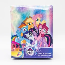 Hasbro My Little Pony Anime Figure Collection Blind Box Surprise Eggs Figurines Stickers Mini Doll Ornaments Kids Birthday Gifts