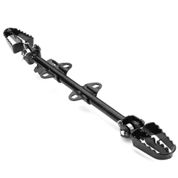 Universal Motorcycle Pit Dirt Bike Motocross FootRest Footpegs Foot Rests Pegs Side Stand 110cc 125cc 140cc CRF50