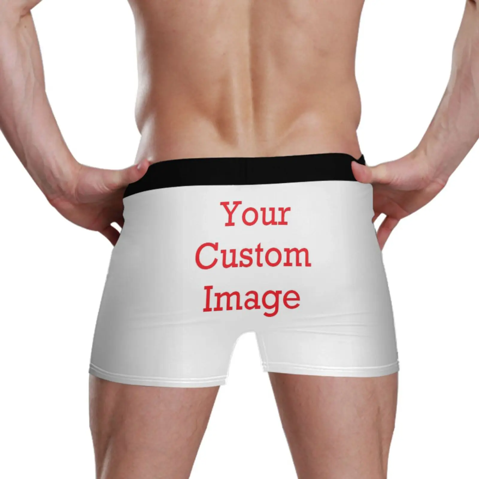 Underwear Men Boxer Men\'s Panties Customizing images Grade Antibacterial Pure Breathable Boxershorts Calzoncillos Calecon Homme