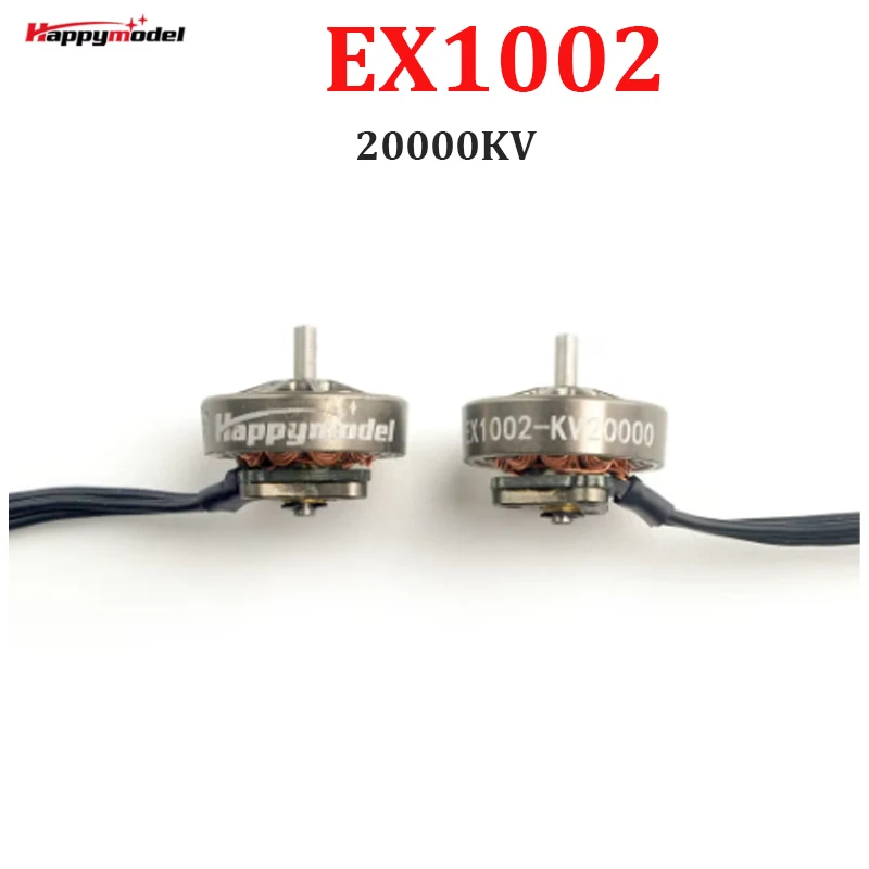 Happymodel EX1002 20000KV 1S Brushless Motor 1.5mm Shaft for Mobula7 /Moblite7 HDZERO 1S Whoop FPV Racing Drone