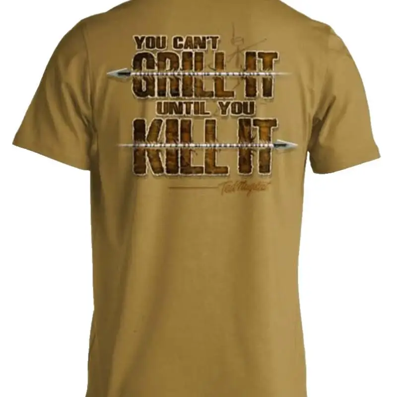 BIG JOHNSON Grill It K*ll It Tee Hilarious T-Shirt Big Johnson's Mens Small