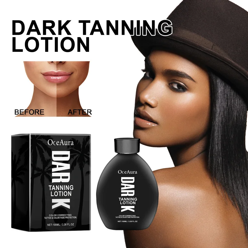 

Bronzing Moisturizing Tanning Lotion - Long-Lasting Evens Skin Tone, Matte Finish Improves Texture & Gentle Color Correction