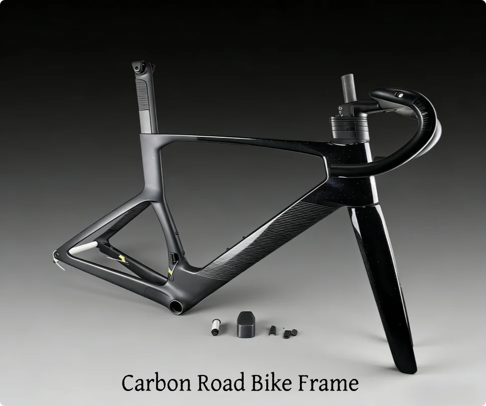 

RC T1100 Carbon Road Bike Frame Di2/Mechanical Compatible chameleon Bike Frameset Various Sizes