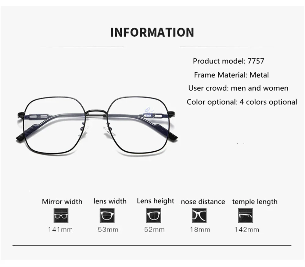 Women Photochromic Myopia Glasses Vintage Color Changing Eyeglasses Fashion Sunglasses Minus Sight Eyewear Diopter O To -4.0