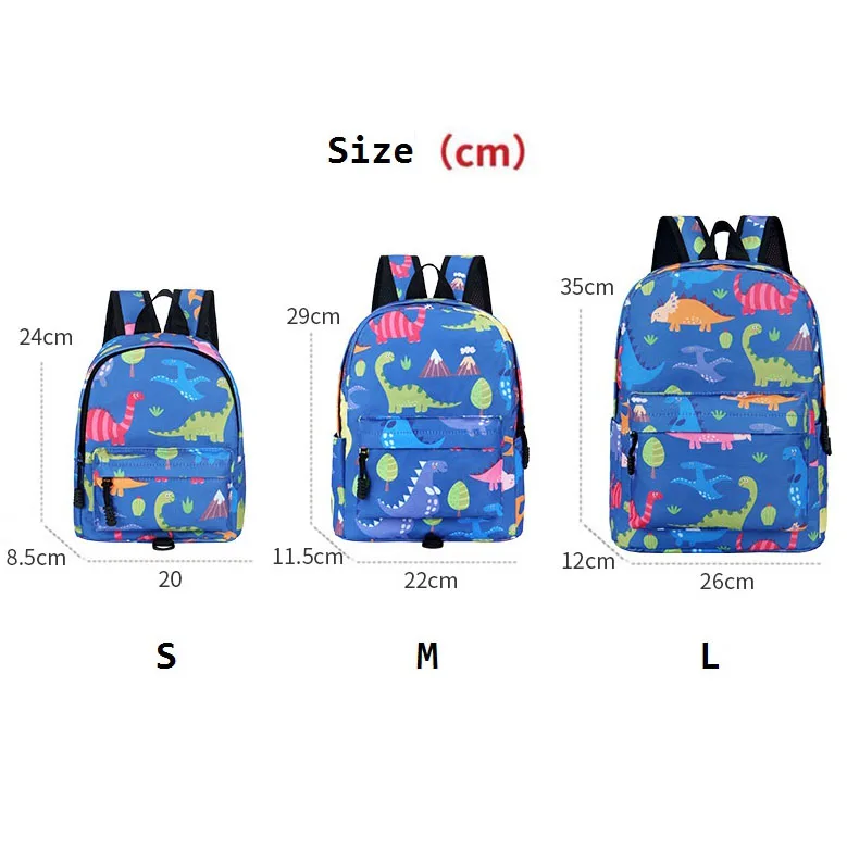 Zaino per bambini Nicorn con ricamo personalizzato zaino leggero e traspirante carino piccolo arcobaleno con guinzaglio per ragazze nome