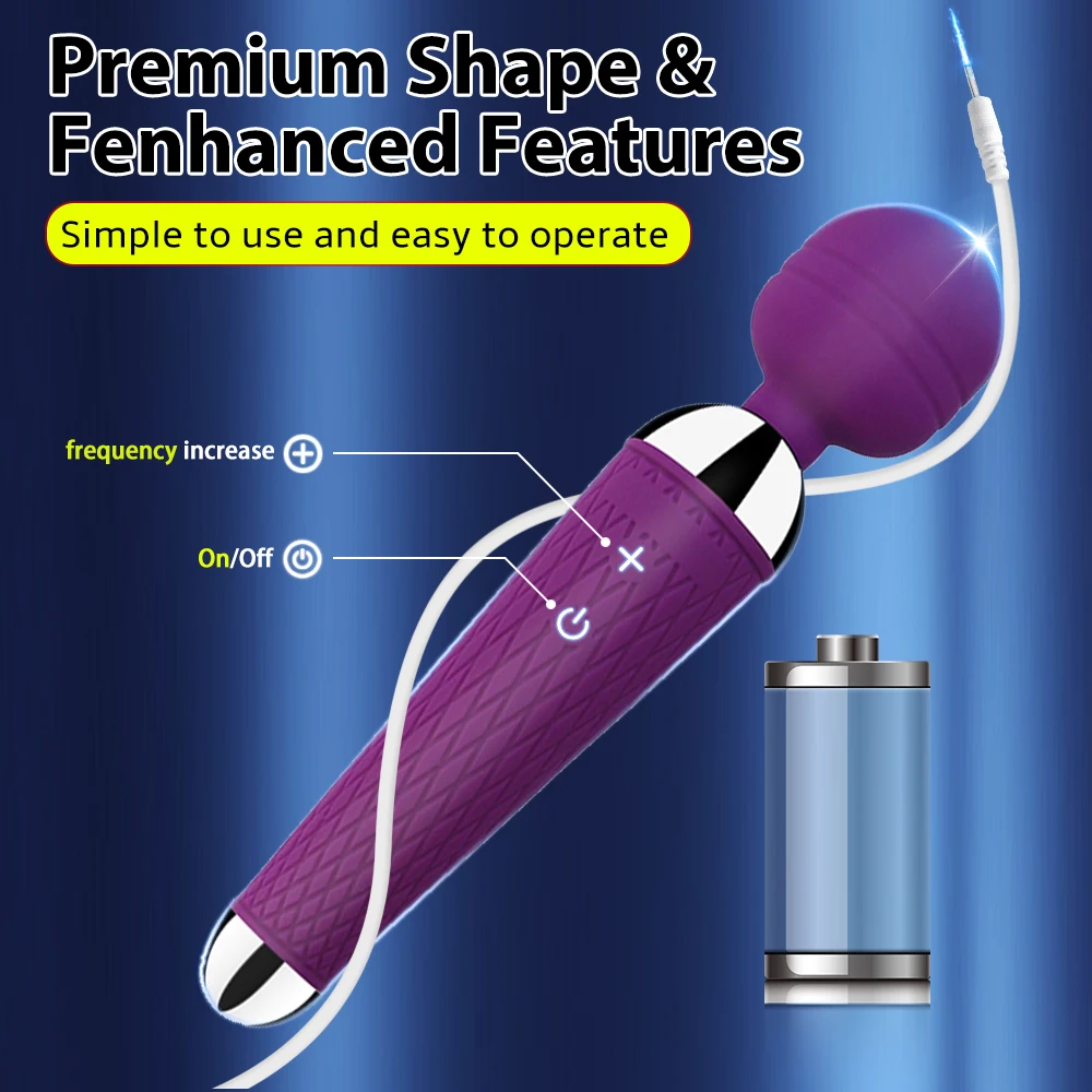 10 Speeds Powerful AV Magic Wand Clitoris Sex Toys for Women G spot Vibrator Massager Adult Sex Product image 5