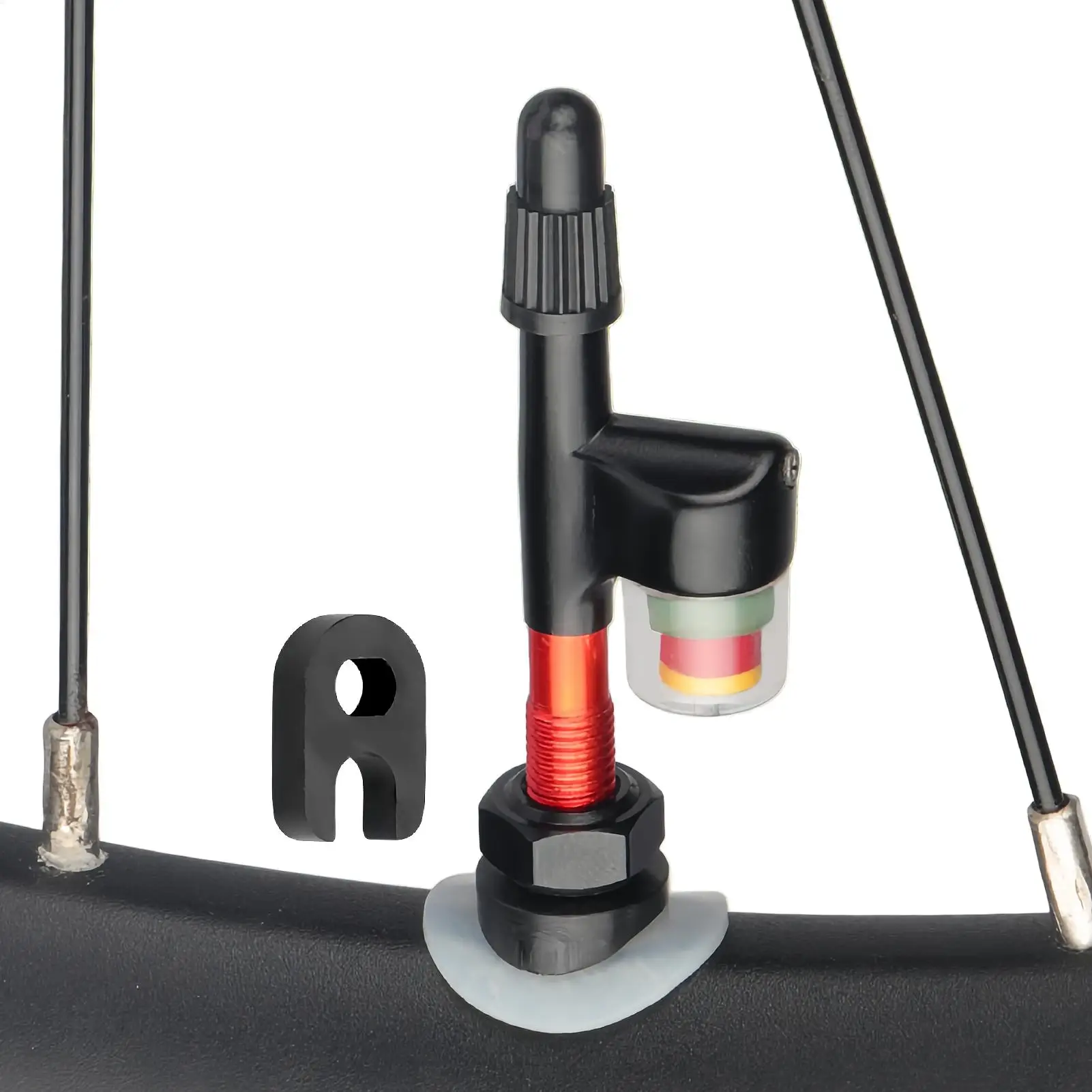 

Tire Sensor Replacement Extended Valve Portable Professional Real-time Bike Tire Deviation Monitor System For Adults Lovers