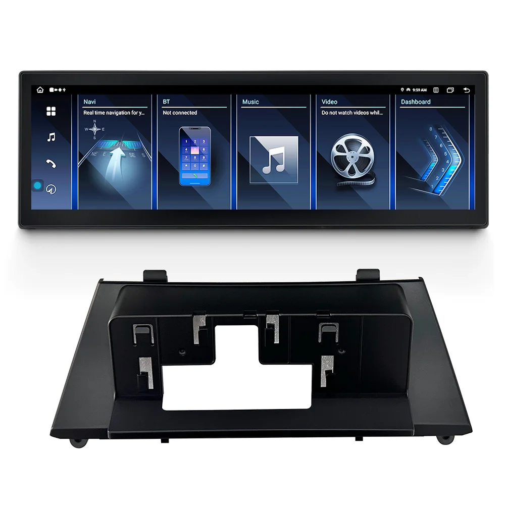 MEKEDE 15-Zoll Carplay Android Auto Multimedia Player Für BMW X5 E70 X6 E71 2007-2013 CCC CIC System 3K QLED HD Display Bildschirm
