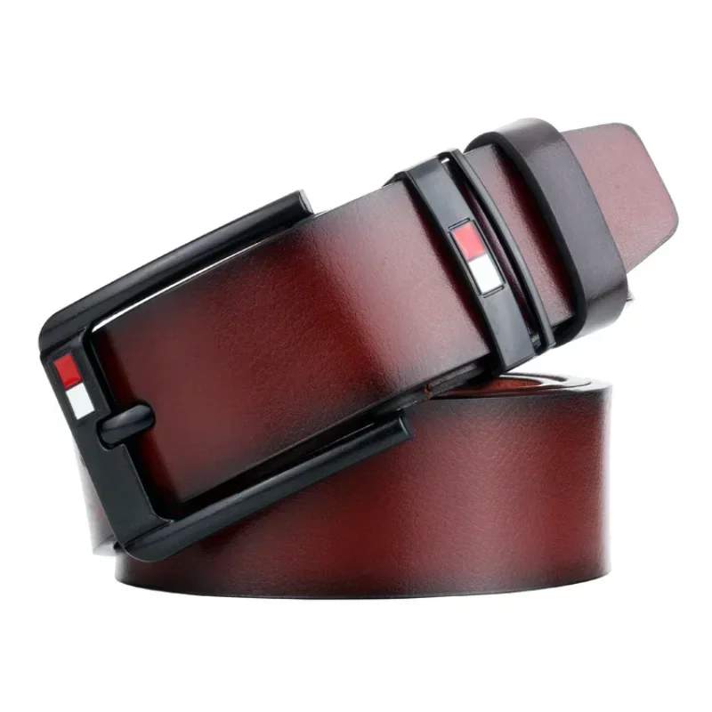 CEXIKA 2024 Luxury Designer Brand Belt for Men High Quality Strap Pin Buckle Vintage Belts for Jeans Leisure Waistband