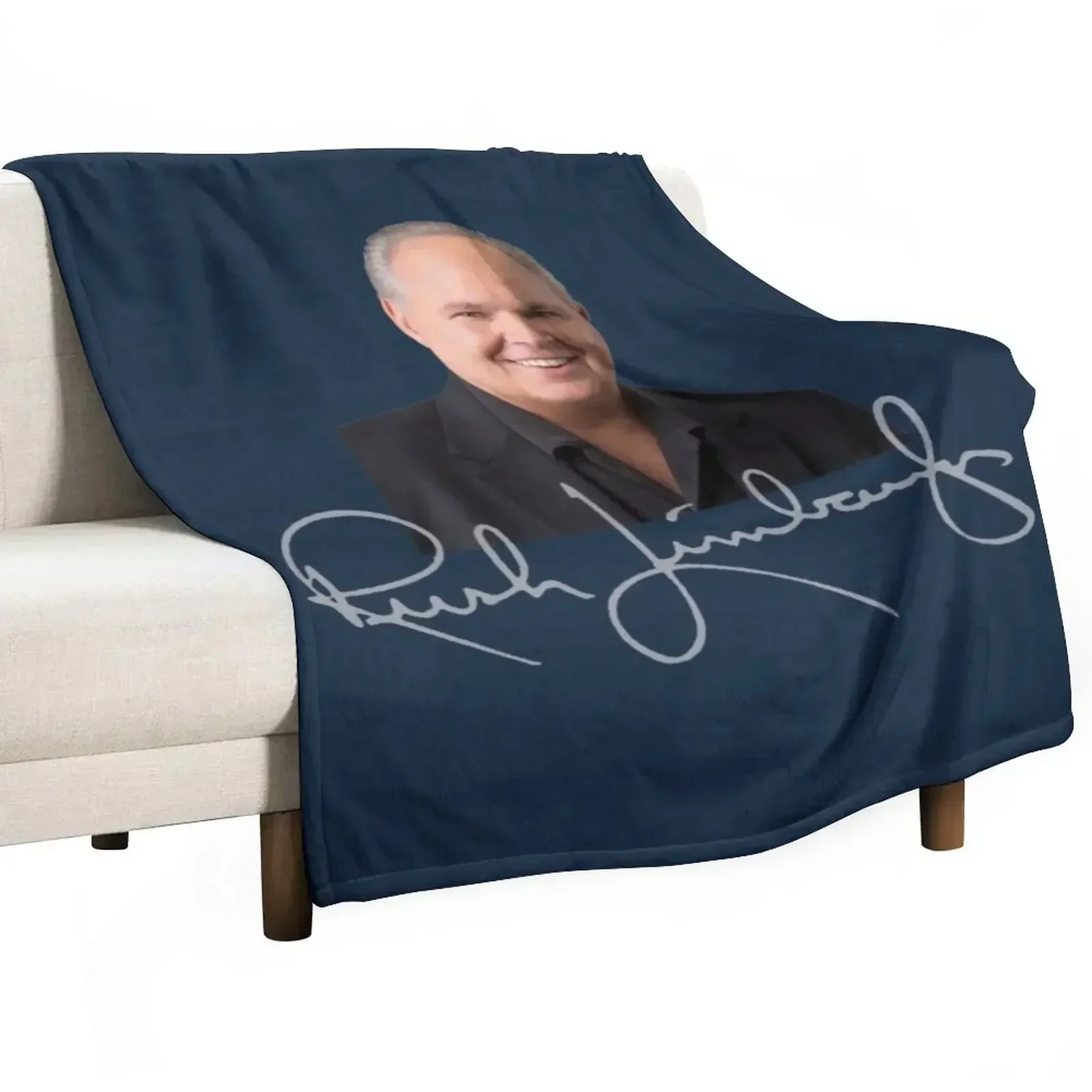 New Rip rush limbaugh rush rip Talk Show Betsy Ross Throw Blanket Flannel Cute Plaid Blankets