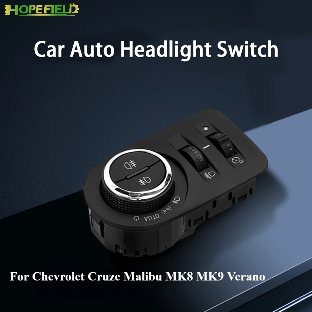 AUTO Headlight Sensor Fog light Switch Module lamp Beam Control For Chevrolet Cruze 2018 Malibu MK8 MK9 Verano 2015 Accessories