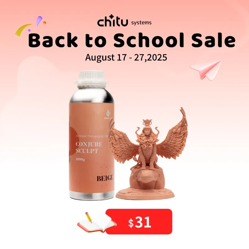 

Фотополимерная Смола Conjure Sculpt, 405 нм, Jamg He для 3D принтер Elegoo/Anycubic/Creality SLA LCD