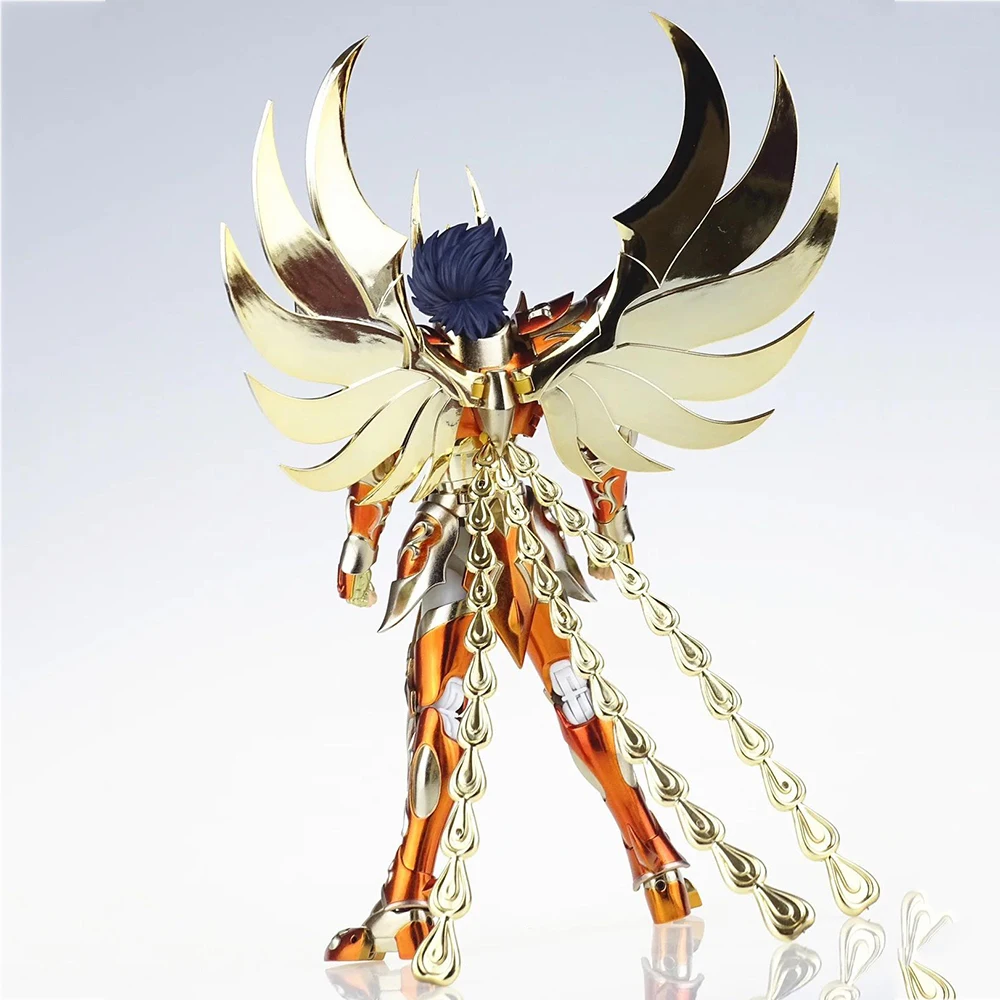 In Stock GT Saint Seiya Myth Cloth EX God Cloth Cygnus Hyoga Dragon Shiryu Andromeda Shun V4 Knights of the Zodiac Action Figure